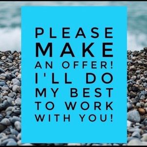 Love the item but not the price? Make an offer! ❤️